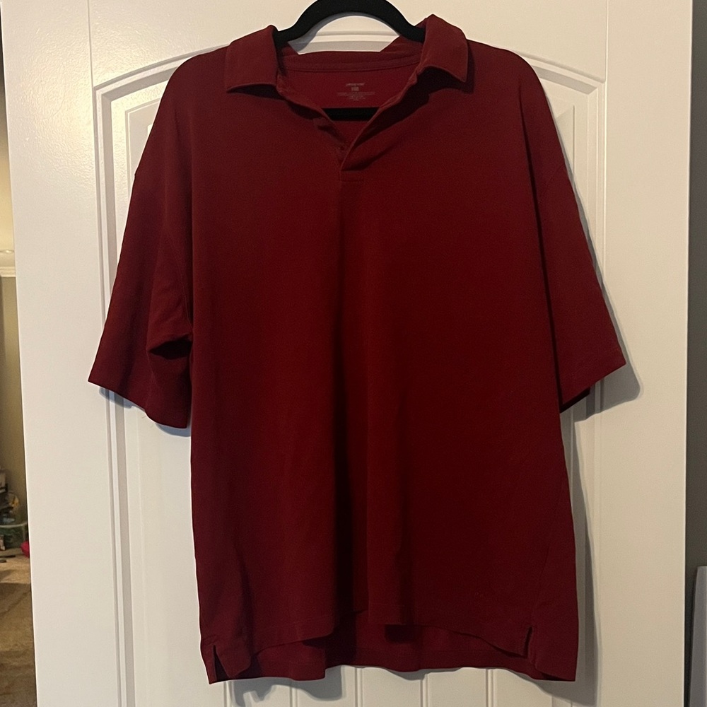 Patagonia Rich Burgundy Polo Shirt